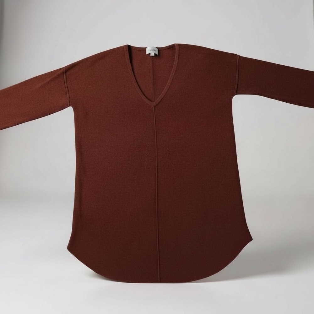 Jigsaw Wool Cashmere Sweater V-Neck Sweater